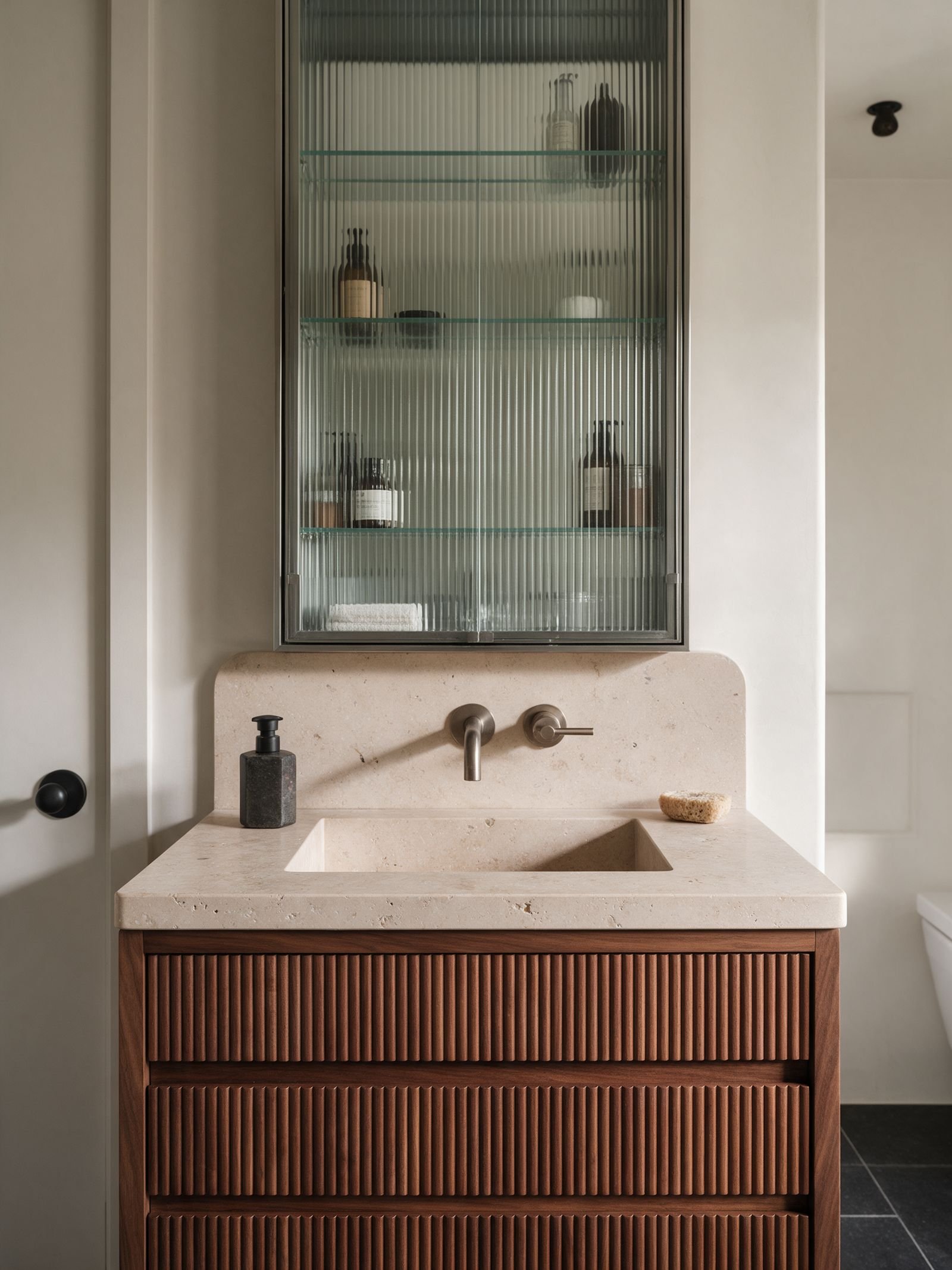 Fluted Vanity