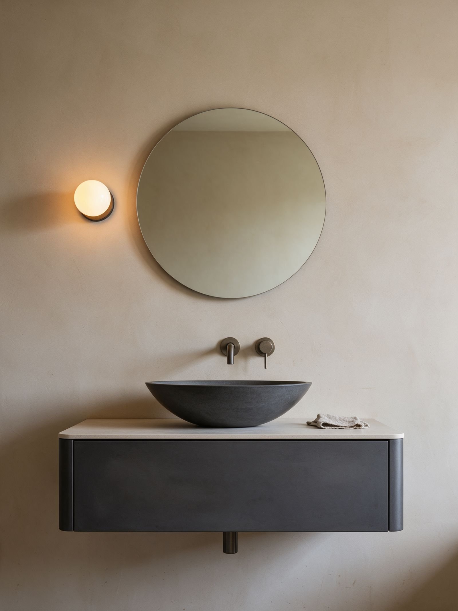 Minimal Powder Room